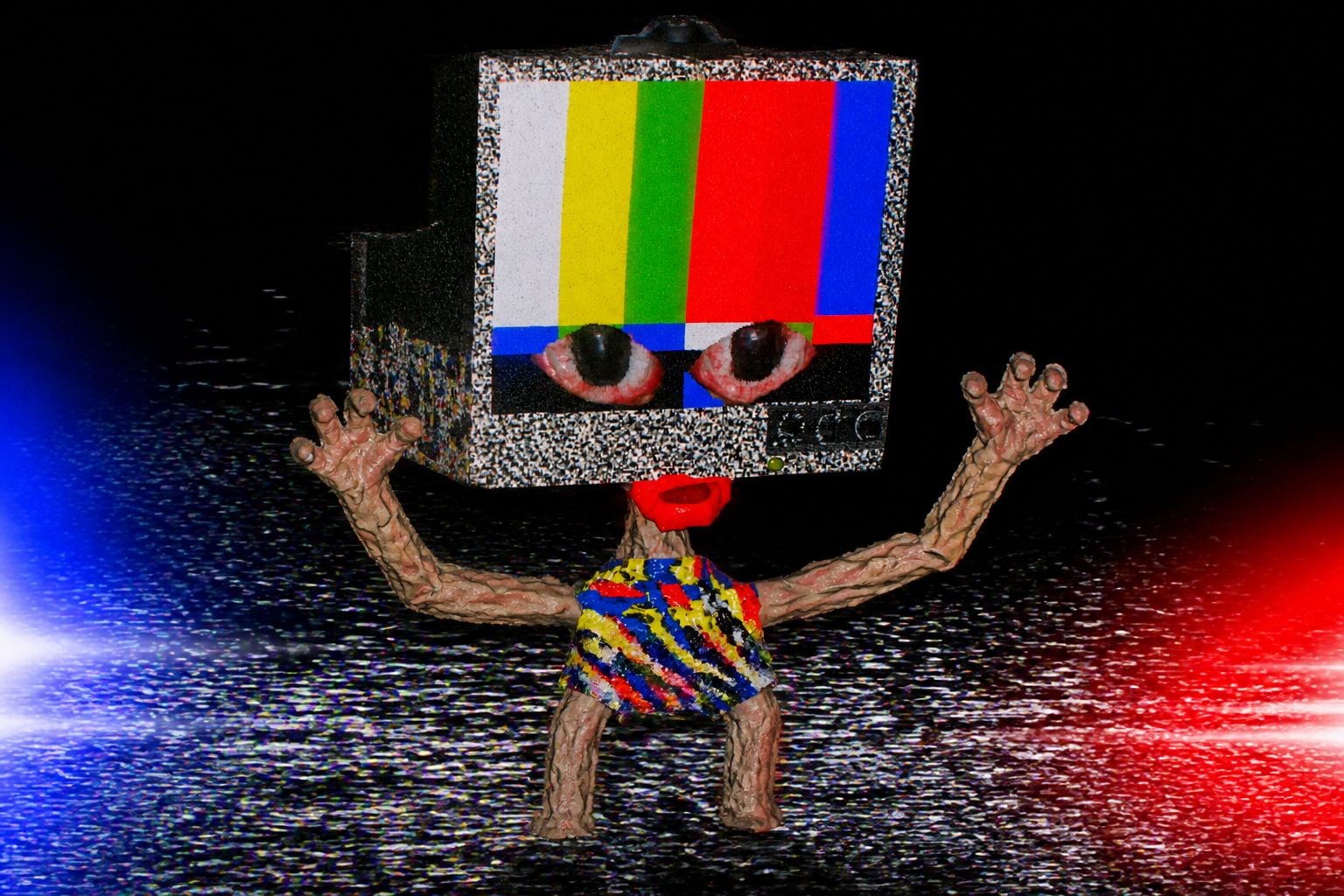 Chroma Critter in static